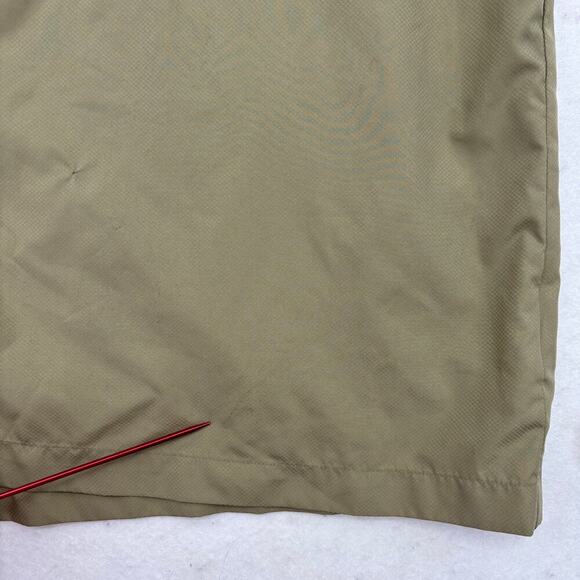 Habit Shirt Mens Size L Tan 30+ Solar Factor Vented Button Up Roll Tab Sleeves - Picture 9 of 14